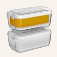 thumbnail image 4 of Multifunctional Soap Box with Lid Free Hands Rubbing Foaming Box Creative Household Roller Soap Box Foamer-Light Blue, 4 of 14
