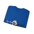 thumbnail image 3 of Graphic Heartbeat Yin Yang Symbol Fan Lover Women M Gildan 18000 Sweatshirt, 3 of 4