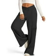 thumbnail image 5 of White Sweatpants Baggy Wide Leg Sweatpants Womens Fleece High Waist Joggers with Pockets Lightweight Lounge Pants Baggy Drawstring Athletic Sweat Pants Petite Sweatpants for Women, 5 of 6