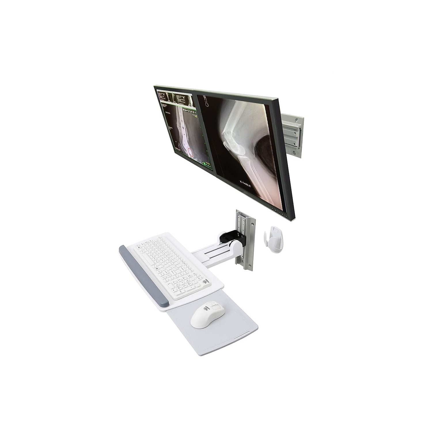 Ergotron Neo-Flex Dual Monitor Wall Mount 28514800