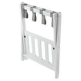 thumbnail image 3 of Winsome Raya Luggage Rack with Shelf, White Finish, 3 of 12