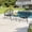 Black, variant on 3-Piece Acapulco Outdoor Bistro Set, All-Weather PE Rope Chairs & Tempered Glass Table, Lightweight Patio Furniture for Balcony, Poolside, Small Spaces