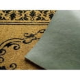 thumbnail image 2 of nuLOOM Natura Monogrammed Indoor/Outdoor Welcome Door Mat Area Rug, 3' x 6', Letter B, 2 of 2