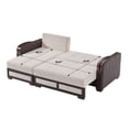 thumbnail image 7 of Ottomanson 96" Convertible Sectional Sofa with Storage, Chenille L-Shaped Couch for Living Room, Cream, 7 of 7