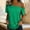 *Green, variant on ClodeEU Women's Short Sleeve Off Shoulder Top,Casual Fashion Loose Blouse Purple,Womens Plus S