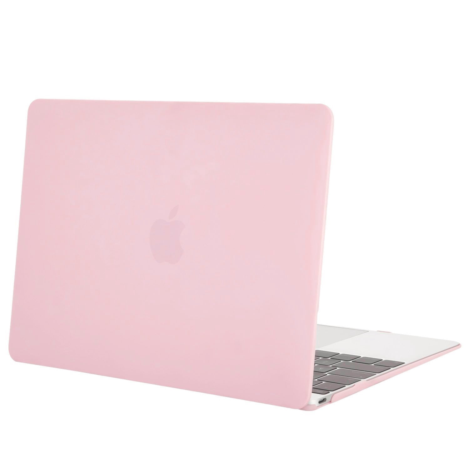 Mosiso Plastic Hard Shell Case Cover For Macbook 12 Inch With Retina Display Model A1534 Version 17 16 15 Rose Quartz Walmart Com