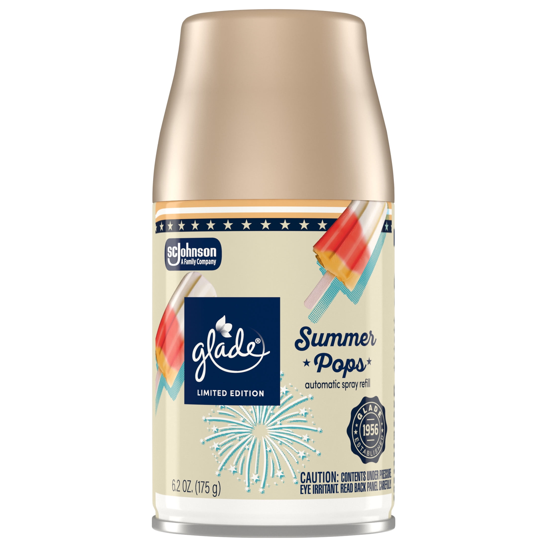 Glade Automatic Spray Refill, Summer Pops, 6.2 oz, 1 count