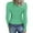 Green, variant on Vetement Femme ete 2025 Womens Long Sleeve Neck Ribbed Knit Fitted Casual Tops Tee Slim Basic Shirts Ladies Tees And Tops Long Tee Shirt Blank Athletic Shirts Womens Solid Color Top Ladies L