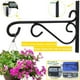 thumbnail image 2 of Cesta colgante de 30 cm | Para uso en interiores y exteriores | Maceta de plástico resistente con cadena | 1 unidad, 2 of 6