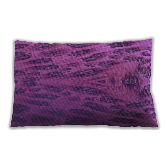 Ahgly Company Indoor Rectangular Contemporary Lumbar Throw Pillow, 13 inch by 19 inch