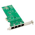 thumbnail image 5 of 3X PCI-E 4 Port RJ45 Server 1X PCIe X1 82576 Chip 10/100/1000Mbps Lan Port Server Gigabit Network Card, 5 of 5