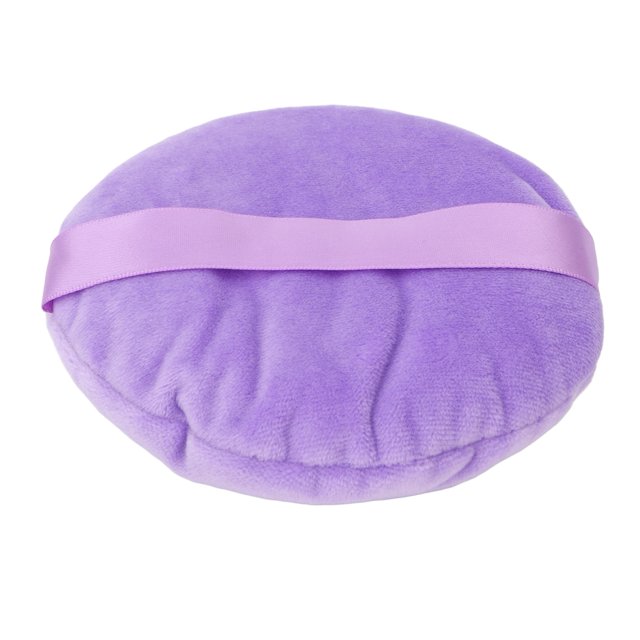 Makeup Puff Pad, Ultra Large Loose Powder Puff Wet Dry Use Skin Friendly Machine Washable Soft Swansdown For Body Powder Purple,Skin Color