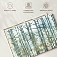 thumbnail image 6 of Elephant Stock Forest Breeze Wall Art - Horizontal Canvas Wall Art - Living Room Wall Decor - Floral And Botanical Canvas - Blue And White Decor By Norman Wyatt Jr. - 36" x 24", 6 of 8