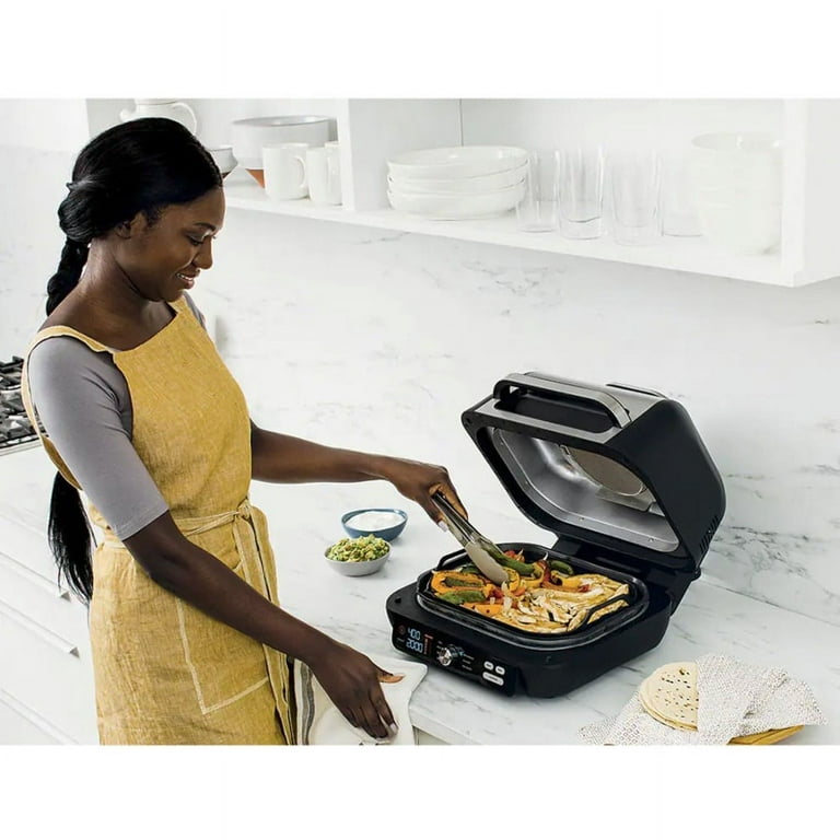 Ninja Foodi Smart XL 6-in-1 Indoor Grill & Air Fryer w/Dual Temp Probe