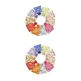 thumbnail image 3 of Advancent Mini bolsas de Organza de 100 Uds., bolsas para envolver presentes, bolsas con cordón para galletas, dulces, paquete de regalo, bolsa Type3 NO3, 3 of 6