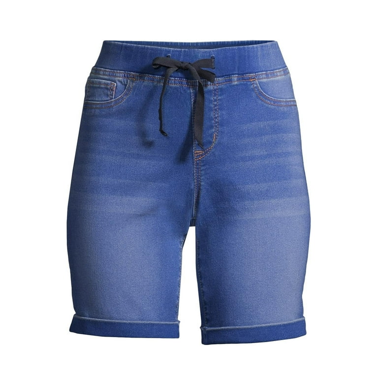No Boundaries Juniors Pull On Bermuda Shorts Walmart