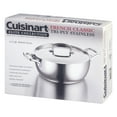 Cuisinart French Classic TriPly Stainless 4.5 Quart Dutch Oven with Cover
