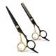 thumbnail image 1 of Set De 2 Tijeras Para Cortar Cabello Negro, 1 of 6