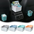 thumbnail image 1 of Organizador de reposabrazos para coche con portavasos y caja de pañuelos - Azul, Gris, Naranja o Verde - 6,69x6,1x5,12 pulgadas, 1 of 9