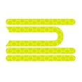 thumbnail image 1 of Yuarrent 4 piezas, tira reflectante, accesorios para patinete, calcomanía autoadhesiva a prueba de polvo, pegatina para bicicleta, tiras de Patinetes eléctricos Amarillo, 1 of 6