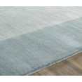 thumbnail image 7 of Hauteloom Urunga Wool Living Room, Bedroom Area Rug - Contemporary - High Pile - Charcoal, Medium Gray, Pale Blue - 2' x 3', 7 of 7