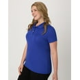 thumbnail image 2 of Hanes Women's Sport Cool DRI Performance Polo Shirt, Sizes XS-XXXL, 2 of 10