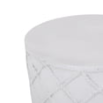 thumbnail image 5 of Aquilla Lightweight Concrete Outdoor Side Table, Antique White, 5 of 6