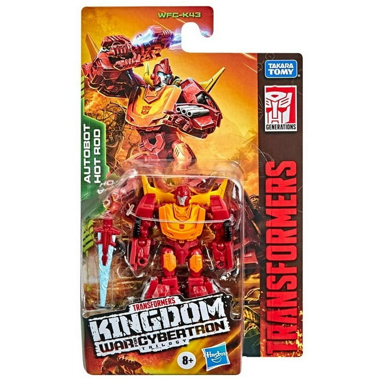 Transformers War for Cybertron Kingdom WFC-K43 Hot Rod - Core Transformers War for Cybertron Kingdom WFC-K43 Hot Rod - Core