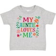 thumbnail image 3 of Inktastic My Auntie Loves Me Girls Girls Toddler T-Shirt, 3 of 5