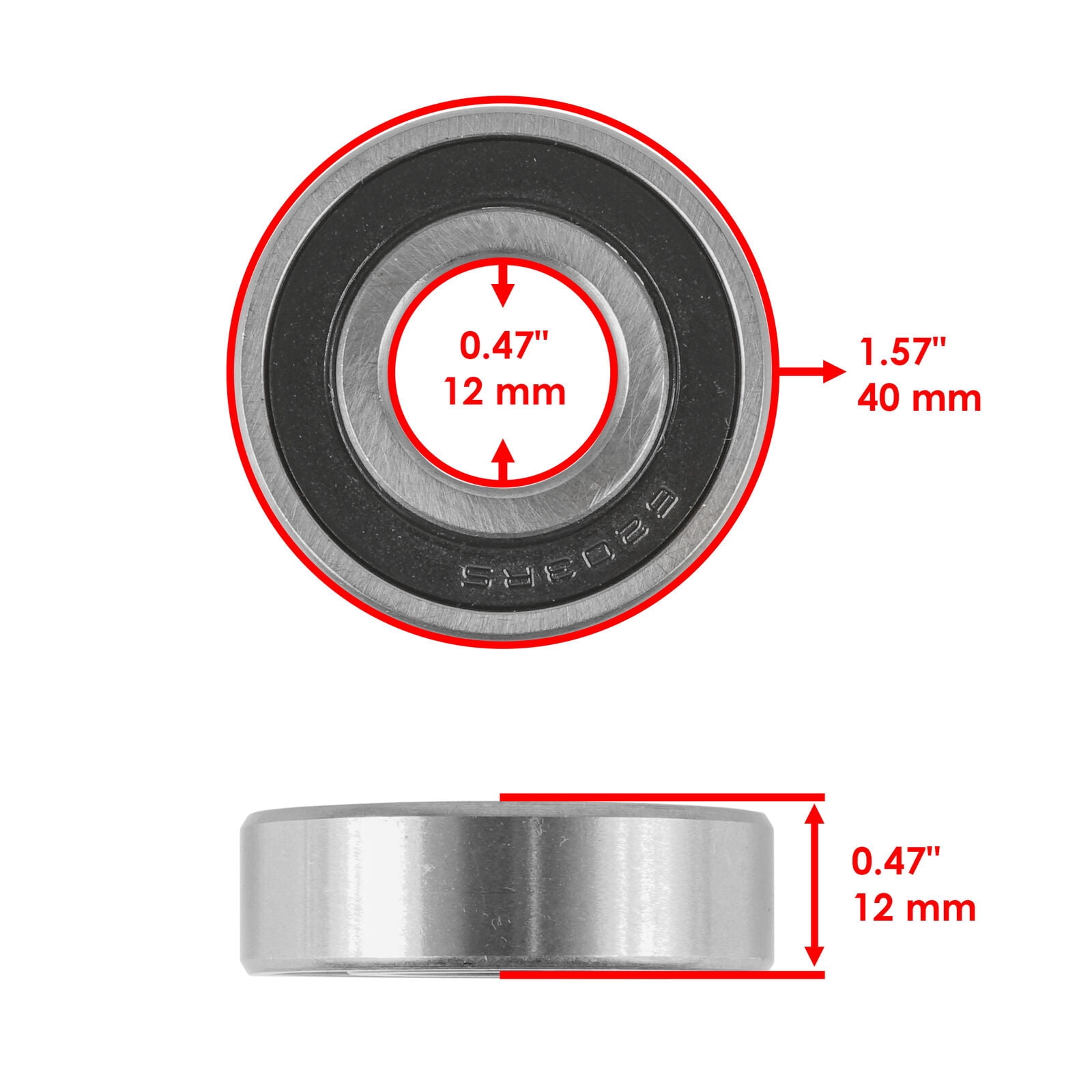 4 Spindle Ball Bearing for John Deere Zero Turn Z225 Z235 Z245 Z255 Z355 EZtrak