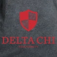 thumbnail image 3 of CafePress - Delta Chi Vertical Red Logo T Shirt - Women's Traditional Fit Dark T-Shirt, 3 of 4