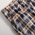 thumbnail image 4 of Bovxnpu Women Pajama Pants, Plus Size Pajama Pants Sleep Pants Lounge Pants Print Flannel Thickened Warm Elastic Waist with Pockets Home Sleep Trousers Loungewear Sleepwear, 4 of 7