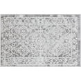 thumbnail image 3 of 2x3 Modern Gray Small Area Rug, Throw Mat for Indoor Entry | Ideal for Kitchen or Bathroom Rugs 2' x 3', 3 of 8
