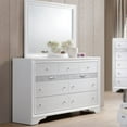 thumbnail image 2 of IN Room Furniture Designs Contemporary Solid Wood/MDF Dresser in White, 2 of 3