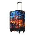 thumbnail image 1 of Fotbe Magical Stained Glass Castle Funda Protectora para Equipaje, Antirrayones y Resistente a la Suciedad, Compatible con Maletas de 18 a 32 Pulgadas-X-Large, 1 of 7
