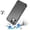 Gray, variant on XPM for T-Mobile Revvl 8 Pro Phone Case, Tough Lined Design Hybrid Shockproof Protective Rugged TPU Hard PC with Durable Grip Cover for Revvl 8 PRO (Black)