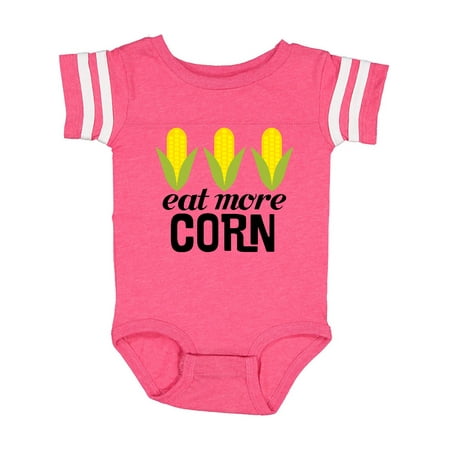 

Inktastic Eat More Corn Gift Baby Boy or Baby Girl Bodysuit