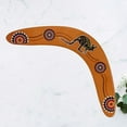 thumbnail image 2 of Boomerang Dos en Bois Boomerangs Sport Boomerang pour Athlètes Boomerang Lanceurs, 2 of 5