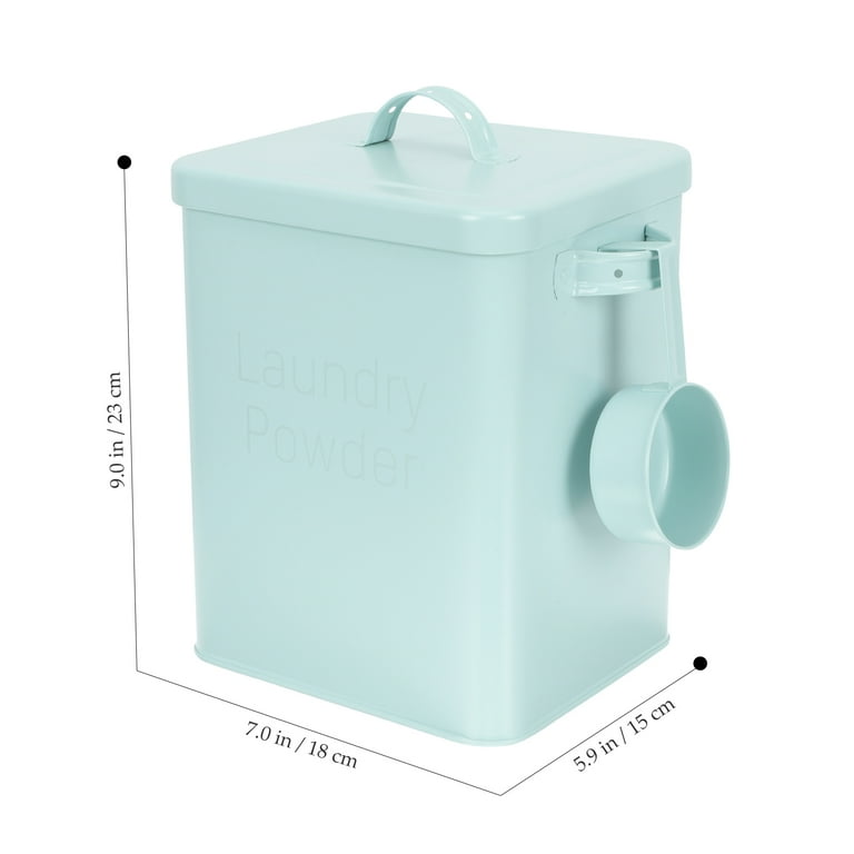 Laundry Detergent Storage Container With Scoop