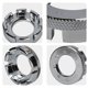 thumbnail image 2 of 8 Groove Bicycle Rim Adjustment Wrench Repair Service Tool Key Wrench Accessories Bicycle spoke joint wrench, 2 of 4