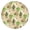 Watercolor, variant on Watercolor Cactus Round Table Cover - Elastic Fitted Tablecloth for 44 Inch Tables, Southwestern Minimalist Botanical Print, Wipeable Windproof Surface