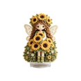 thumbnail image 2 of 3D Flower Fairy Fabric Poke Art Kit DIY Educational Craft Toy for Kids Handmade Art Project Birthday Gift Home Desk Decor Party Favor, 2 of 4