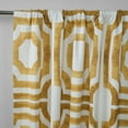 thumbnail image 5 of Mecca Gold Printed Cotton Curtain (1 Panel), Mecca Gold, 50W X 108L, 5 of 12