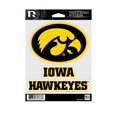 thumbnail image 1 of Iowa Hawkeyes Triple Spirit Stickers, 1 of 1