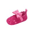thumbnail image 5 of Gureui Infant Baby Girls Shoes Non-Slip Bowknot Princess Flats First Walker, 5 of 9