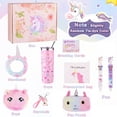 thumbnail image 2 of Set de regalo Haclury Unicorn para niñas con vaso o bandolera, 2 of 7