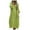 Yellow-02, variant on Ultrave Tee Shirt Dresses for Women Solid Color Trendy V Neck Dress Fall Trendy