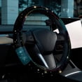 thumbnail image 6 of Virgo Constellation 14.5 Inch Printing PVC Leather Car Wheel Cover Steering Wheel Cover Auto Accessories, 6 of 6