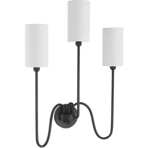 Quorum Charlotte by Tamara Day 597-3-59 Wall Sconce Light - Matte Black