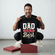 thumbnail image 5 of Playera Camiseta Para Papá Diseño Original - Corte Unisex Casual Regalo Día Padre Eres El Mejor Corona Rey, 5 of 5